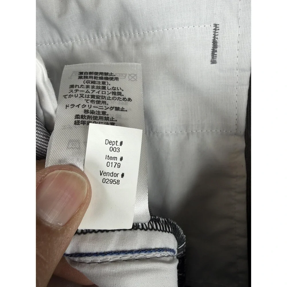 Eddie Bauer Pants Mens 38x30 Gray Stretch Chino Regular Fit Casual Flat Front‎
